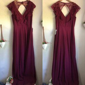 NWT Hayley Paige Occasions lace dress - 5912m